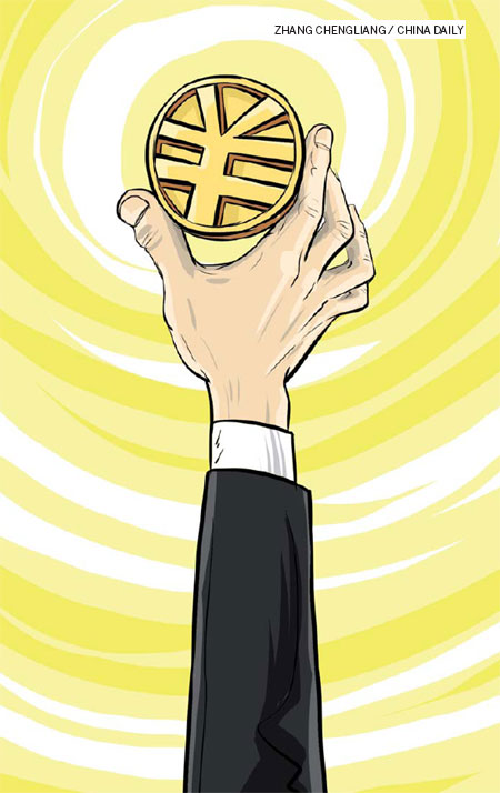 Currency on the right course