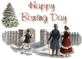 “Boxing Day”。就中文譯名而言，您可以叫它“節禮日”、“禮盒節”，或者“拆禮物日”。按英聯邦傳統風俗，在這一天，服務行業人員都會得到小費或者老板的獎勵。