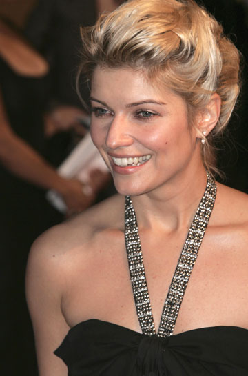 Actress Ivana Milicevic arrives for the world premiere of the latest James Bond movie