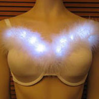 美國公司新推發光文胸 光彩生活由此開始