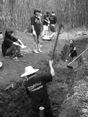 中外大學生工作營進駐麻風康復村
