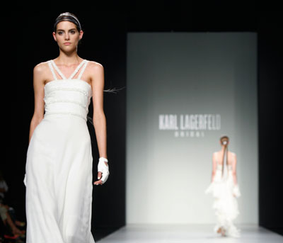 Barcelona Bridal Week fashion show