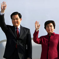 八國峰會:胡錦濤主席赴德