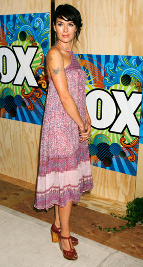 British actress Lena Headey, star of the new series