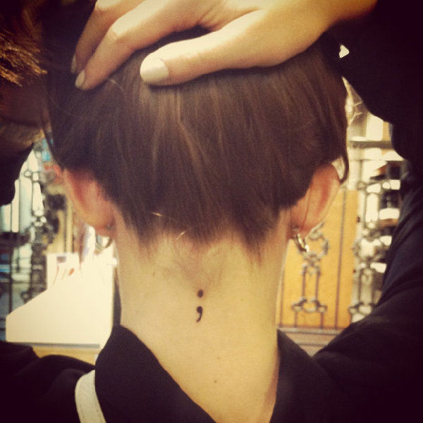 “分號紋身”的暗語你懂嗎?