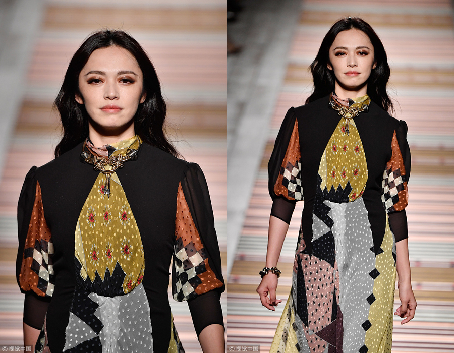 中國明星亮相米蘭時裝周 展現中國時尚（組圖）