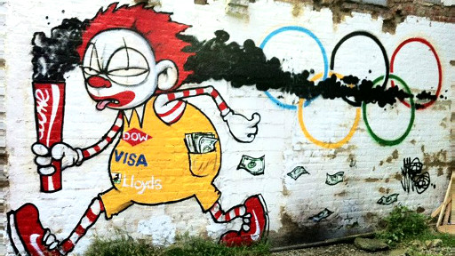 倫敦時尚：涂鴉中的奧運