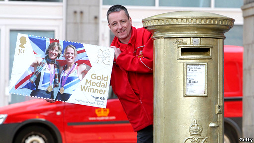 金色郵筒遭破壞 殘奧紀念郵票引不滿