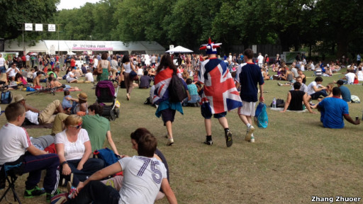 倫敦奧運近尾聲 英國民眾談感受