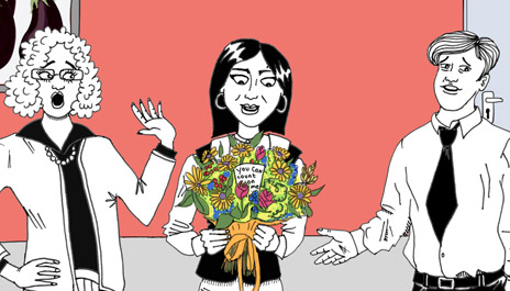 Stepping aside 從權威地位退下