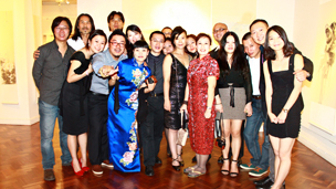 特寫:中國水墨,奧運(yùn)傳遞