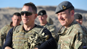 “邦德”現身英軍阿富汗大營