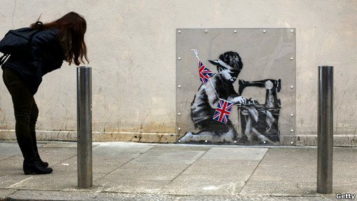 失蹤班克斯壁畫現(xiàn)身美國(guó)拍賣網(wǎng)