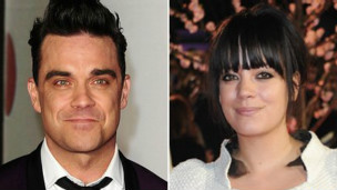 羅比•威廉姆斯邀莉莉•艾倫聯袂演出