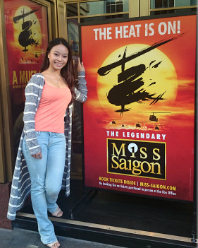 專訪:音樂劇《西貢小姐》的中國演員丁臻瀅