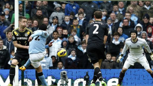 曼城擊敗藍(lán)軍 教練不放棄冠軍爭奪