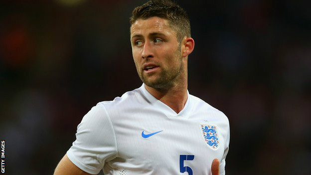 卡西爾:加里•內維爾加強英格蘭硬度