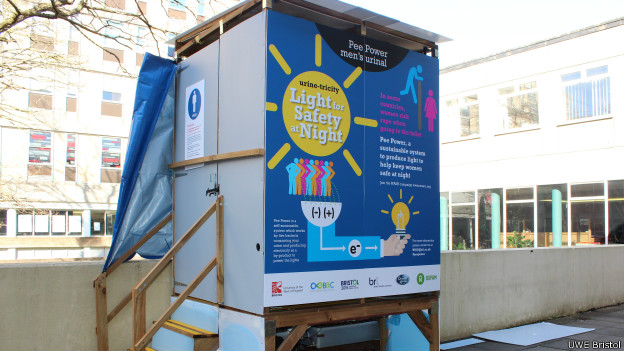 英國大學為難民營研發“尿尿能源”