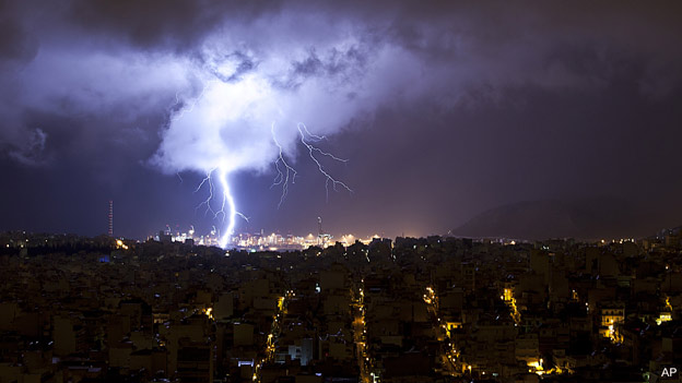 A flash of inspiration 突然一陣靈感