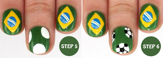 新技能Get√:手繪世界杯主題美甲