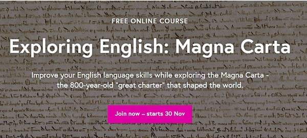 探索英語:《大憲章》公開課