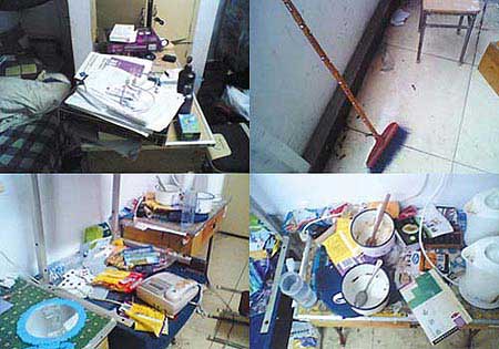 學生發帖曝光寢室臟亂留地址引網友痛批