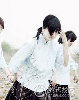 懷念五四時代的女生校服