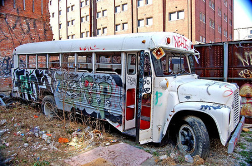 國外街頭千奇百怪的學生車