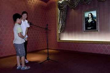 蒙娜麗莎開口說中國話?