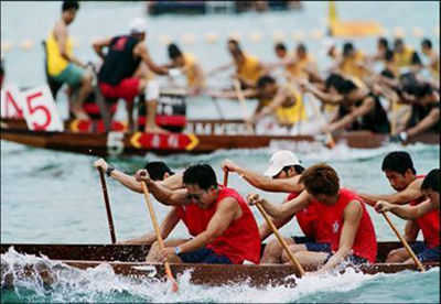 龍舟首次亮相亞運 印尼男隊摘首金