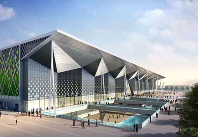 什么是“一軸四館”?