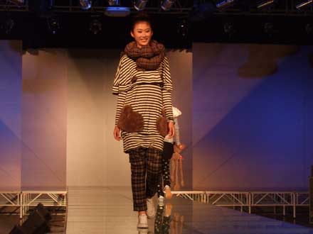 浙江理工大學上演“時裝秀”