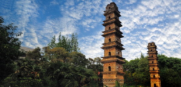 國寶文物——敬亭山廣教寺雙塔