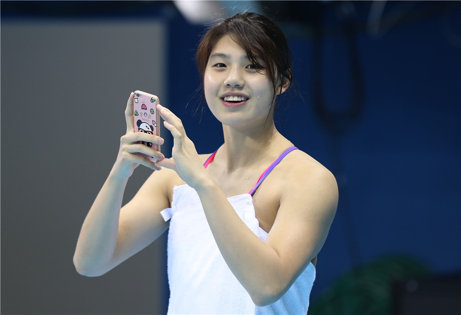 寧澤濤孫楊里約“試水”(組圖)