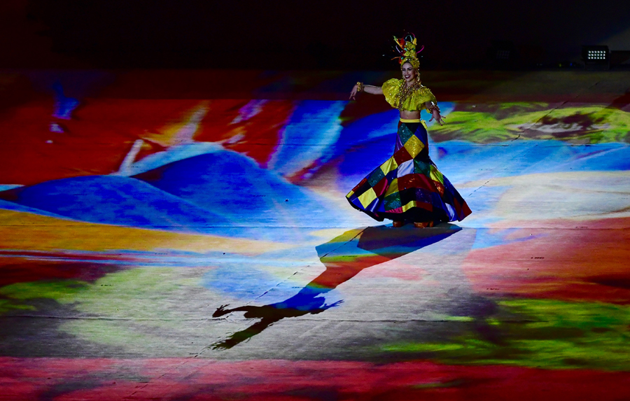 直擊里約奧運(yùn)閉幕式：再見(jiàn)，里約！你好，東京！（組圖）