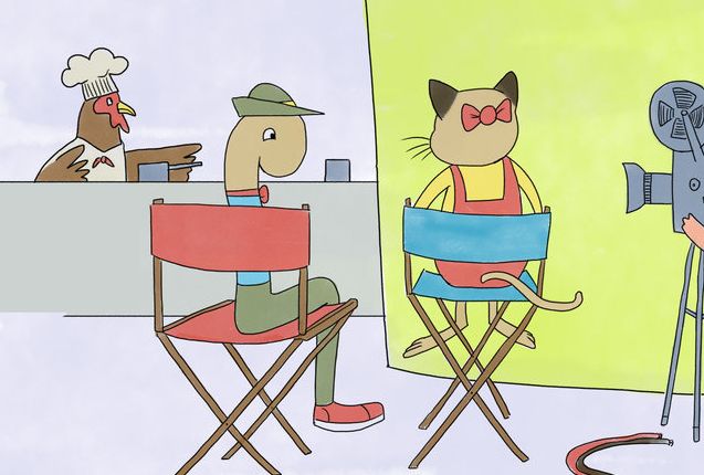 好萊塢片場的演員導演們都在忙些啥？