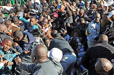 Health risks in a crowd: not what you may think