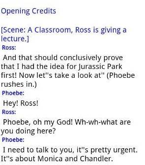 看過老友記的花絮嗎?