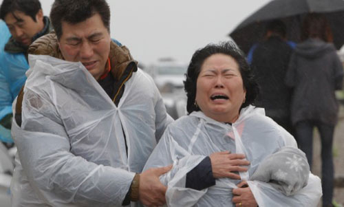 韓國家長希望破滅 現在只希望收尸