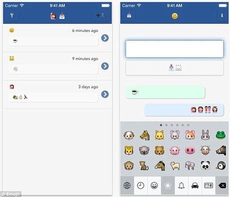 不想說話?試試只用表情交流的app
