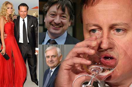 卡梅倫宴請(qǐng)富豪 每人收5萬英鎊入場費(fèi)