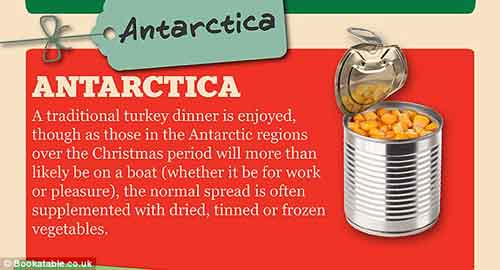 美味大不同:世界各地“圣誕大餐”一覽