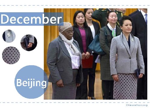 第一夫人衣櫥:彭麗媛2014時尚盤點(組圖)