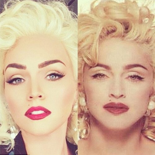 美國化妝師展現神奇化妝術 瞬間變身各路明星