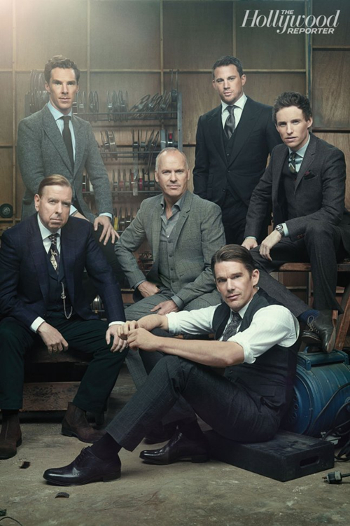 男神開會!奧斯卡熱門影片男主角圓桌會談