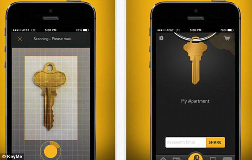 忘帶鑰匙不要慌,Keyme應用幫你配