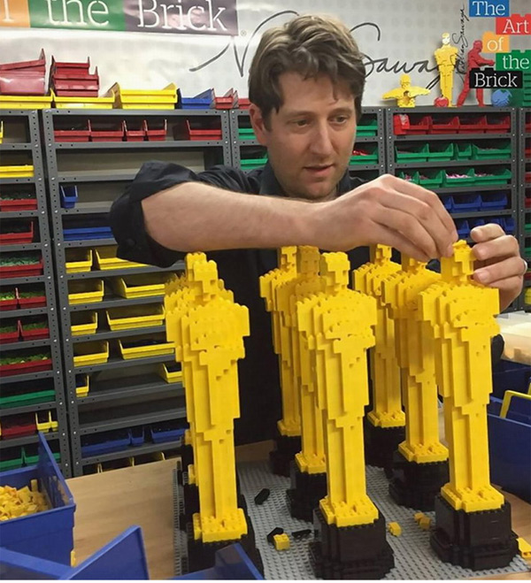 奧斯卡頒獎禮特別彩蛋：眾明星獲樂高版“小金人”