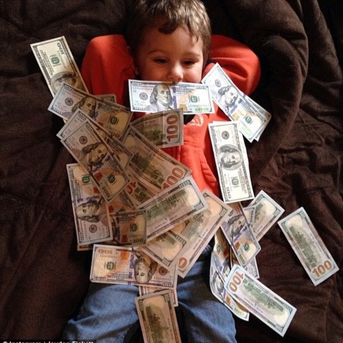 歐美網絡掀起兒童炫富潮