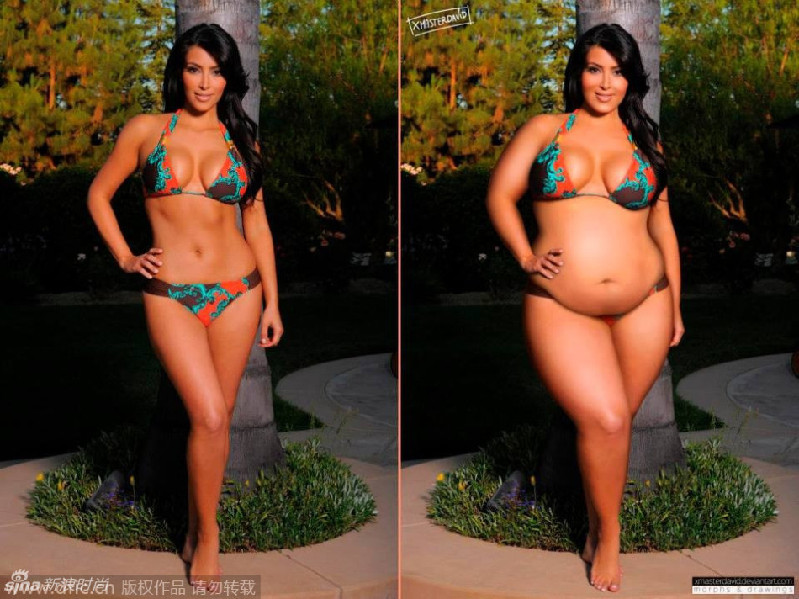 當赫敏公主胖成球 惡搞明星Duang~Duang~發胖照