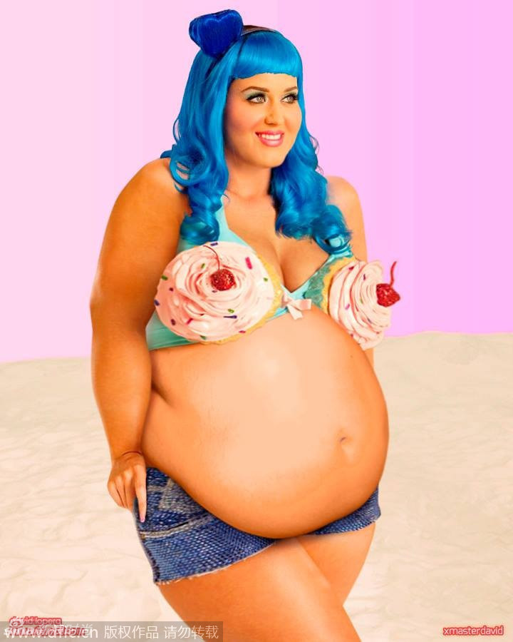 當赫敏公主胖成球 惡搞明星Duang~Duang~發胖照